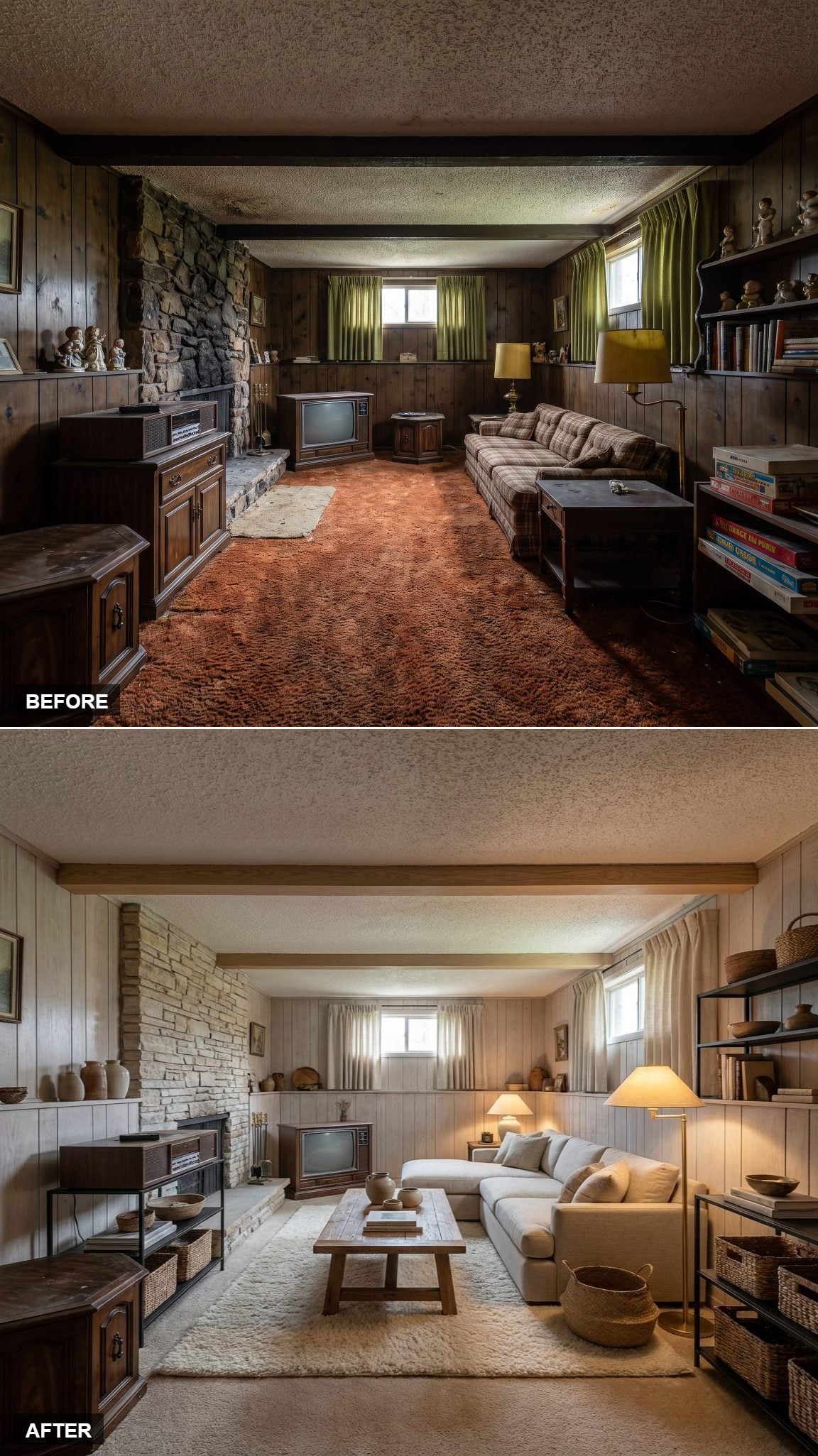 Artisan Bohemian with Hand-Knotted Wool Rugs, Indigo Linen, and Hammered Copper Accents