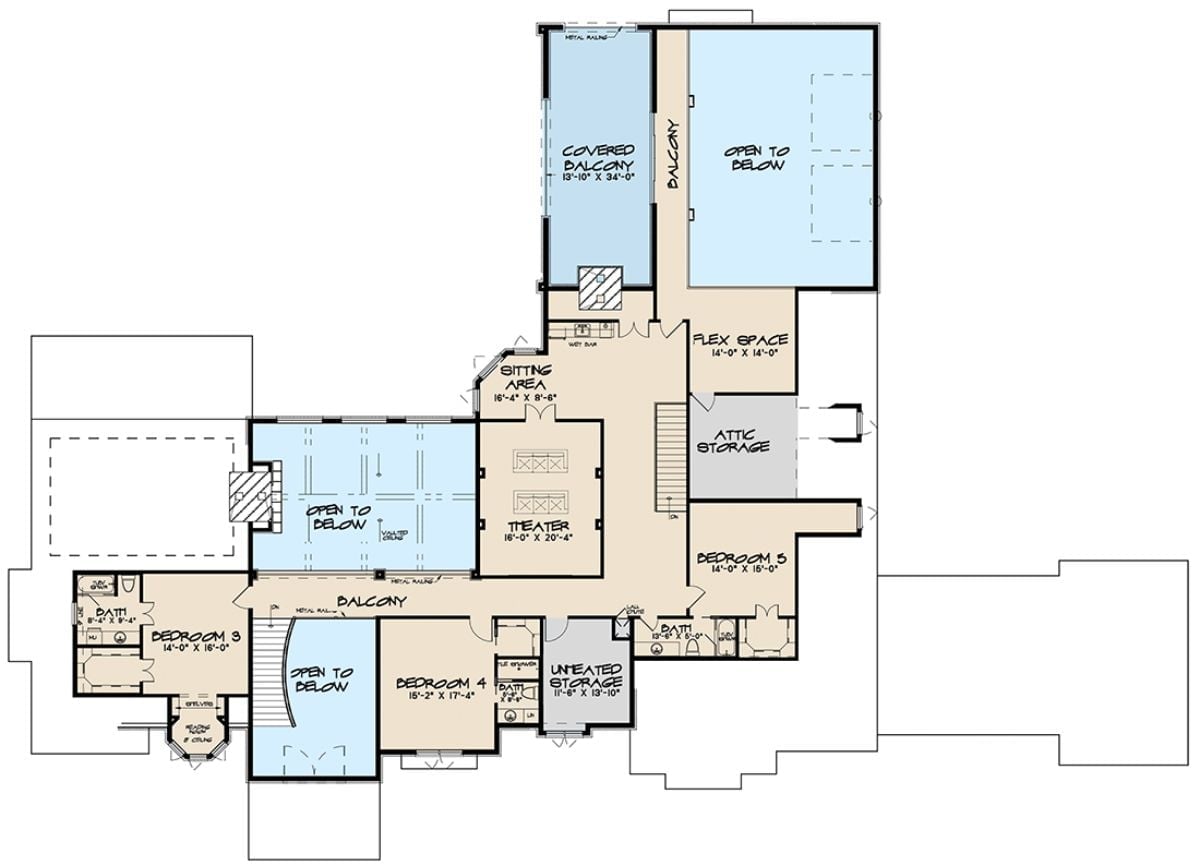 Floor Plan - Second Floor