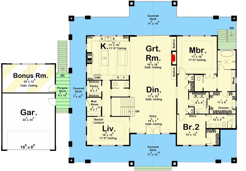Floor Plan - Main Floor