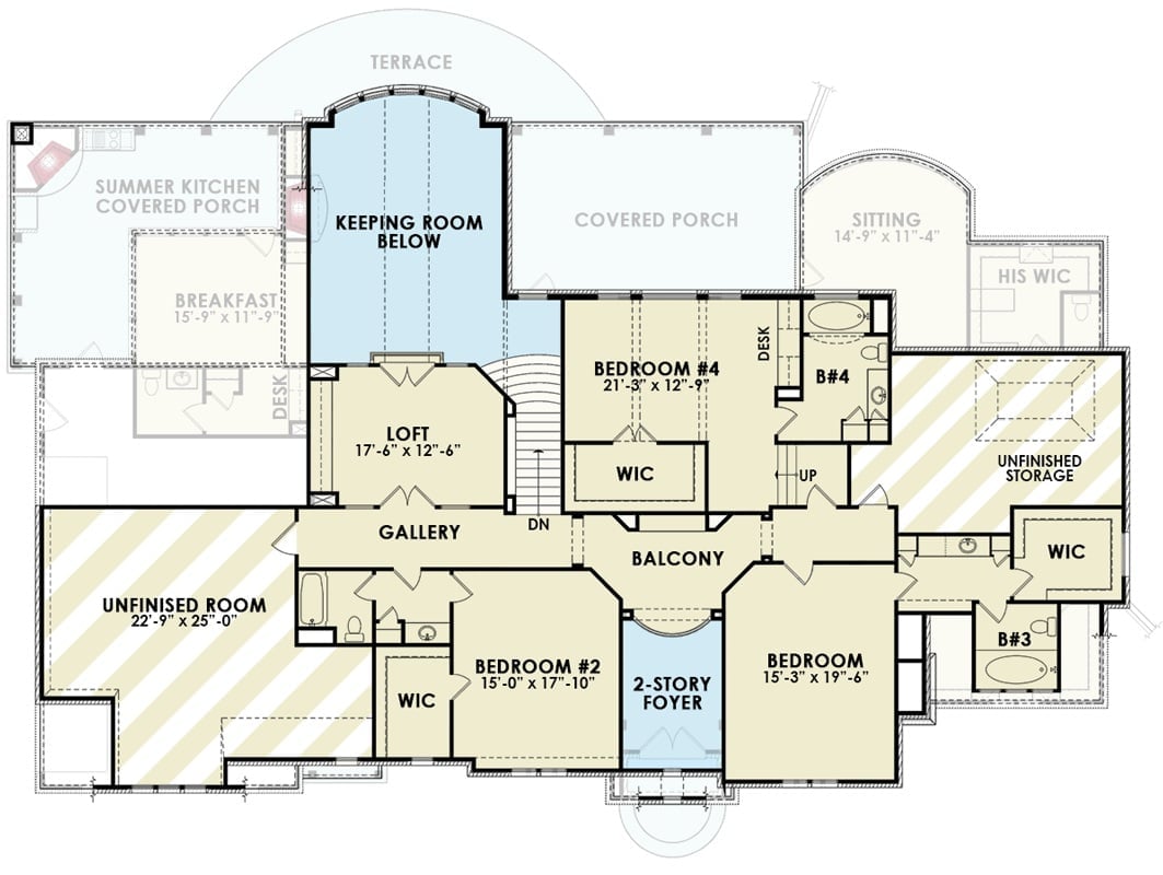 Floor Plan - Second Floor