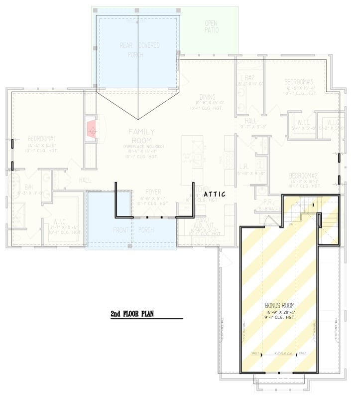 Floor Plan - Bonus Room