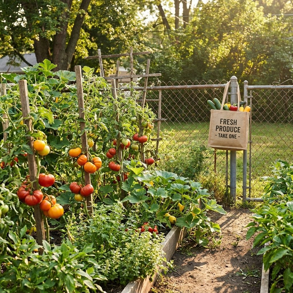 The Backyard Vegetable Patch That Fed the Whole Street