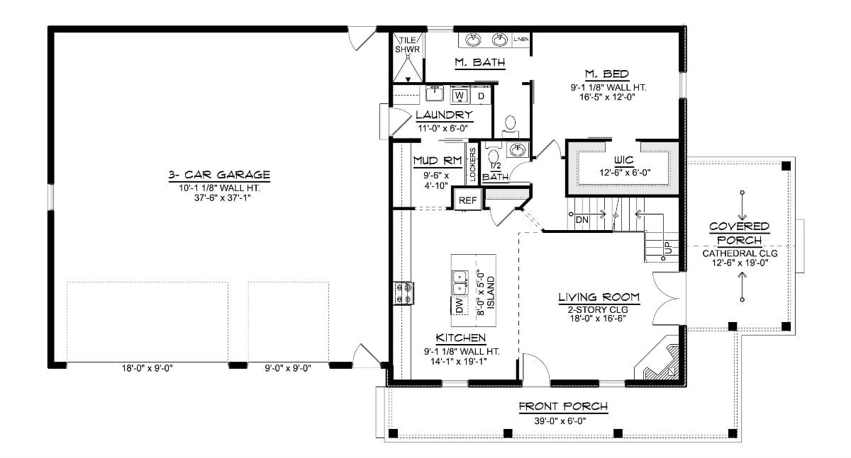 Floor Plan - Main Floor