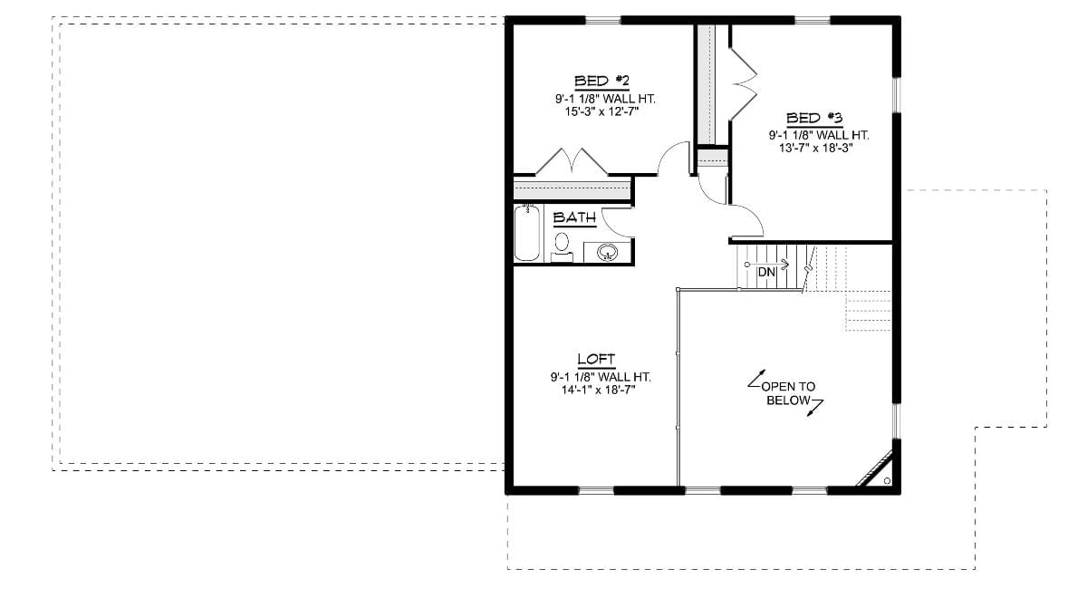 Floor Plan - Second Floor