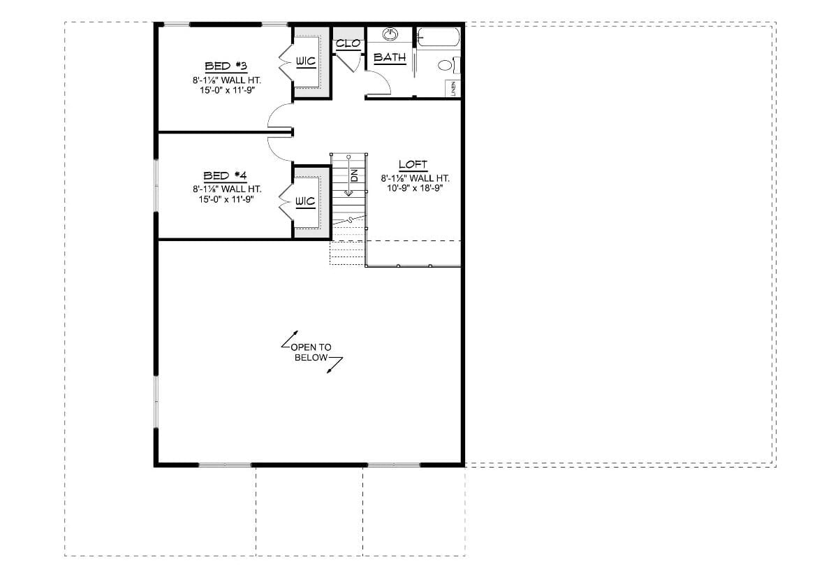 Floor Plan - Second Floor