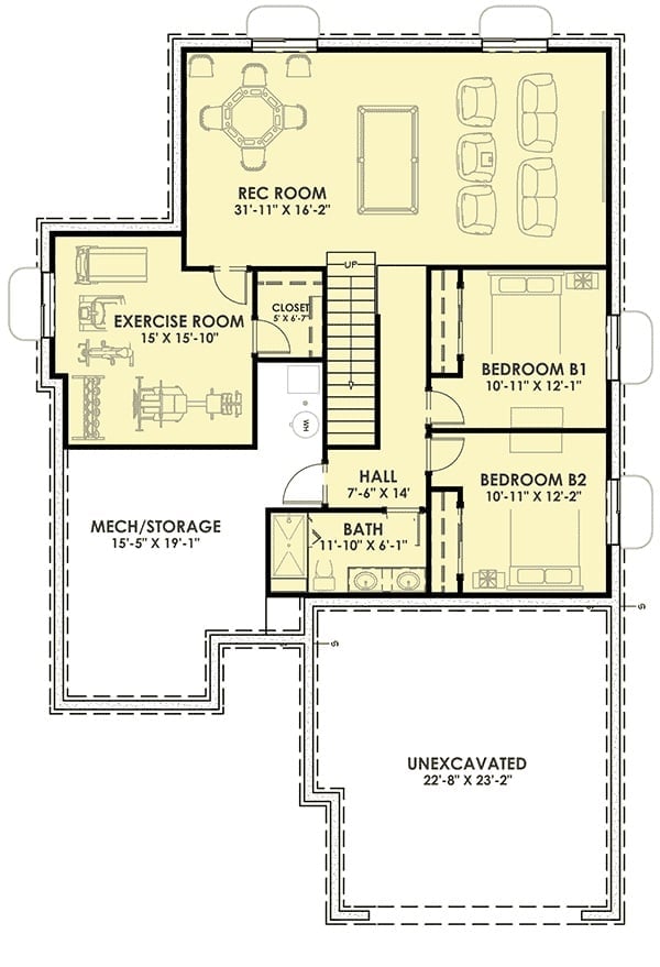 Floor Plan - Basement