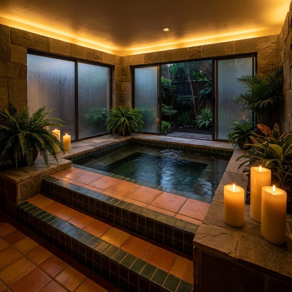 The Big Built-In Soaking Tub That Turned the Bathroom Into a Retreat