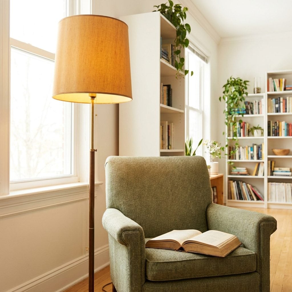 The Big Reading Lamp That Made One Corner Impossible to Leave