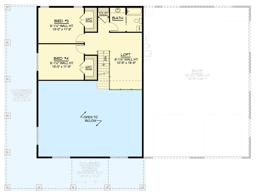 Floor Plan - Second Floor