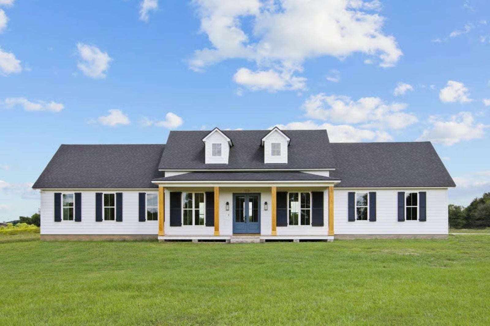 Bluebonnet 3-Bedroom Farmhouse with Open-Concept Kitchen Designed for Families Who Outgrew Their Starter Home Three Years Ago (Floor Plan)