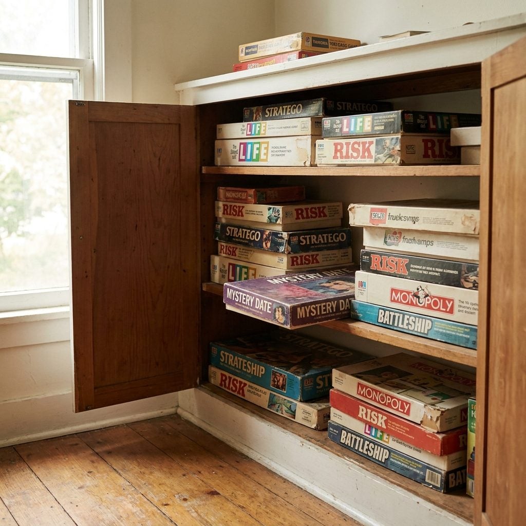 The Board-Game Cabinet Everyone Raided on Long Evenings