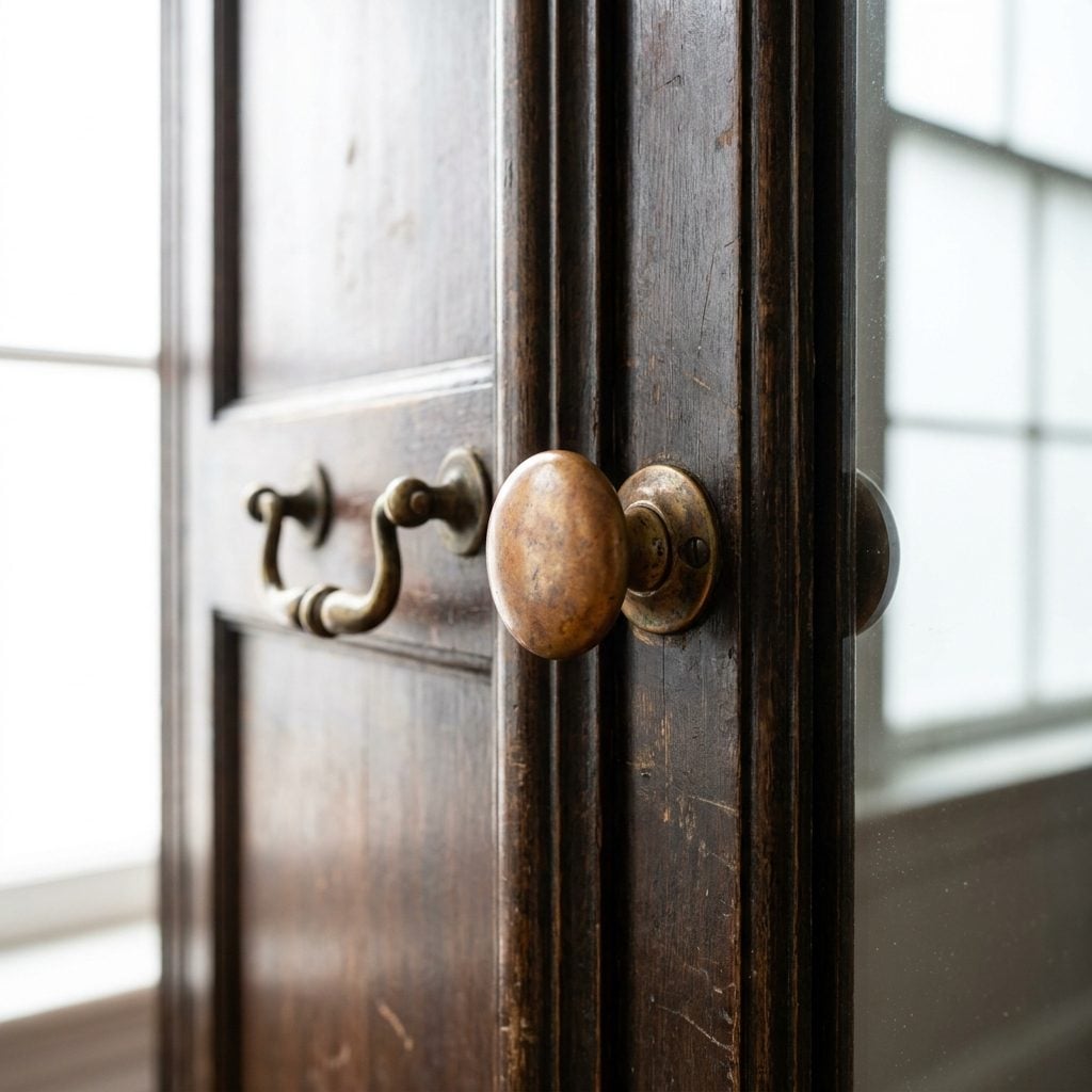 Brass kitchen cabinet knobs and pulls