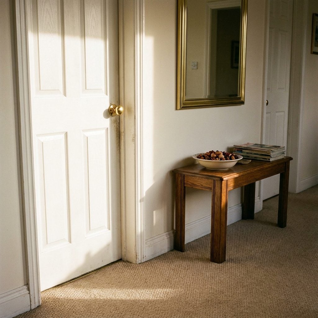 Brass Door Knobs Throughout the House
