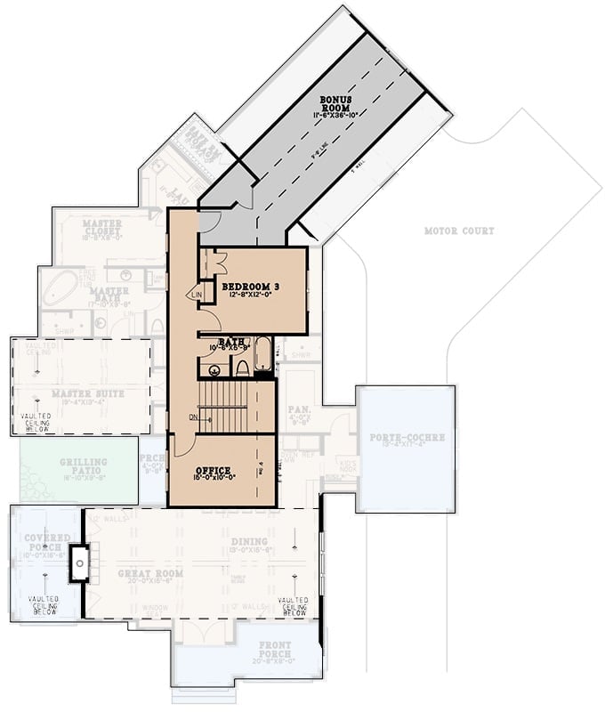 Floor Plan - Second Floor