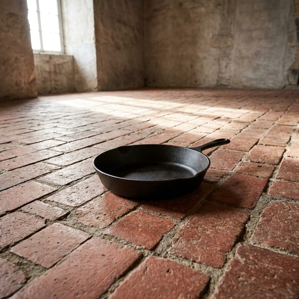 The Brick Kitchen Floor That Was Supposed to Get Better With Age
