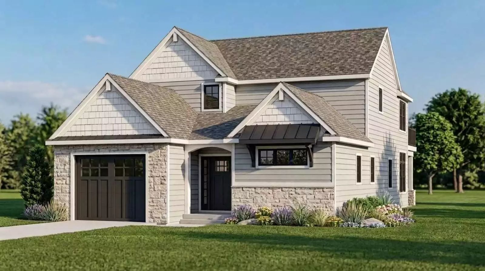 Bruce Place 3-Bedroom Transitional with Loft Designed for Parents Who Need One Room the Kids Aren't Allowed In (Floor Plan)