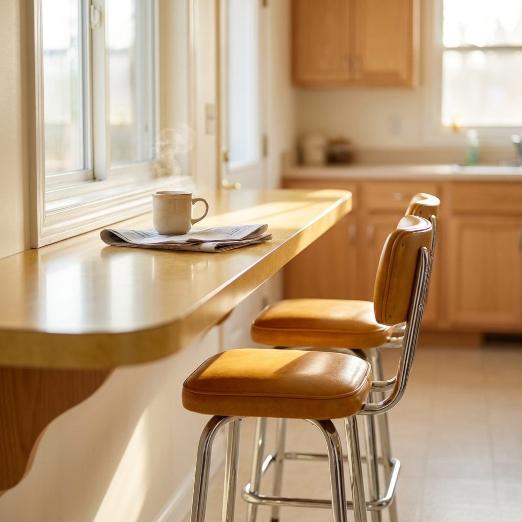The Built-In Breakfast Bar That Gave Everyone a Casual Place to Sit