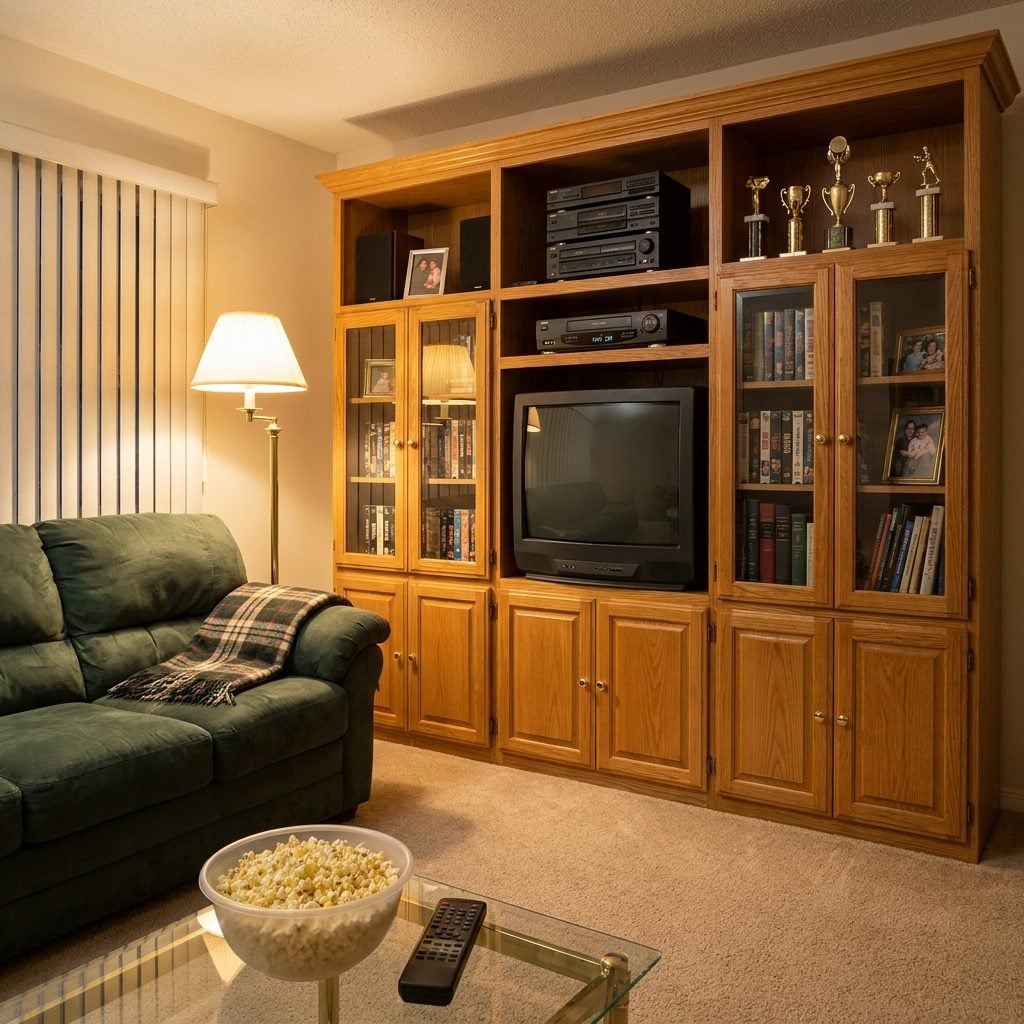 The Built-In Wall Unit Entertainment Center
