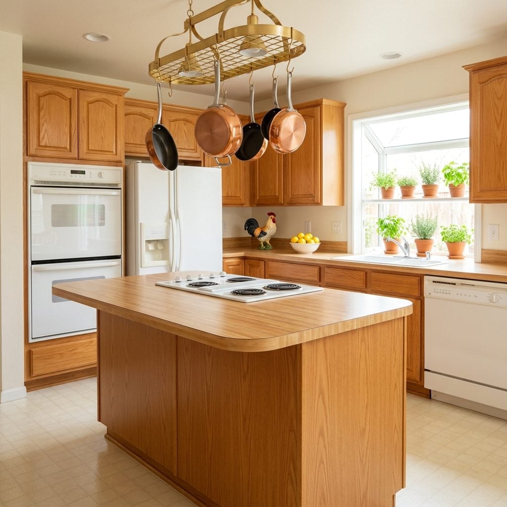 Butcher-Block-Look Laminate
