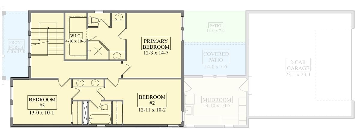 Floor Plan - Second Floor