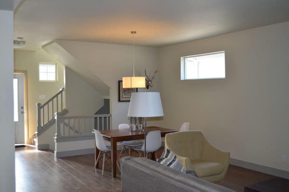 Pendant, Floor Lamp, Two Windows, Zero Competition