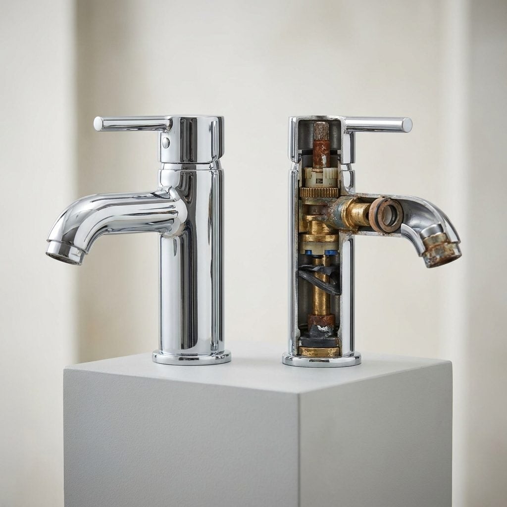 Buying Cheap Faucets and Shower Valves Because They Look Almost Identical to the Expensive Ones