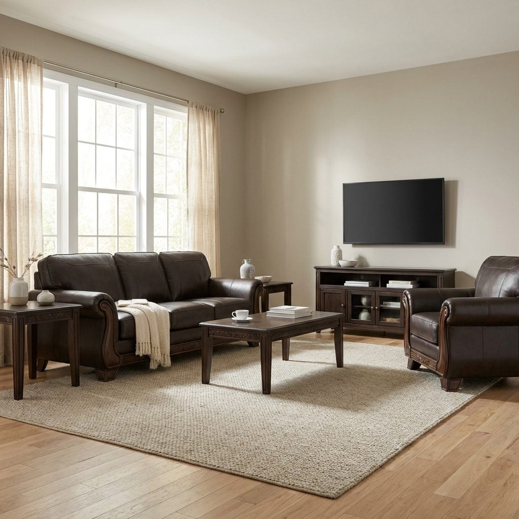 Buying the Entire Living Room From One Matching Furniture Collection
