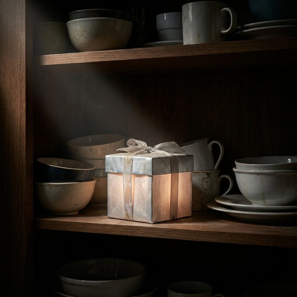 The Cabinet That Holds Your Guilt, Not Your Tupperware