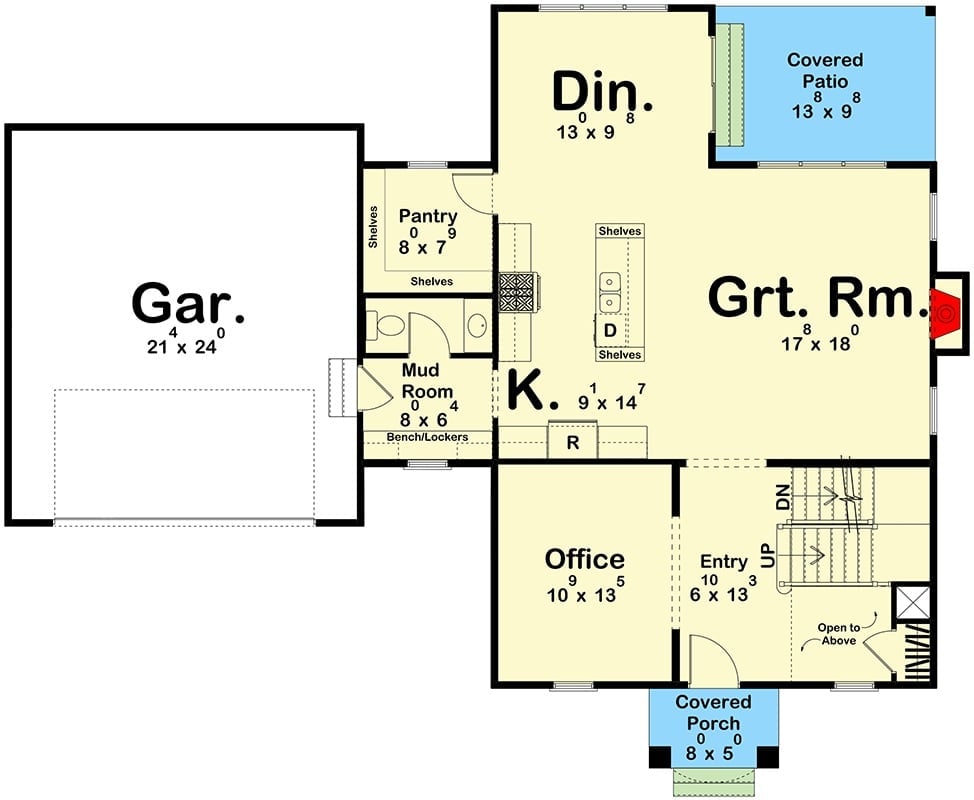 Floor Plan - Main Floor