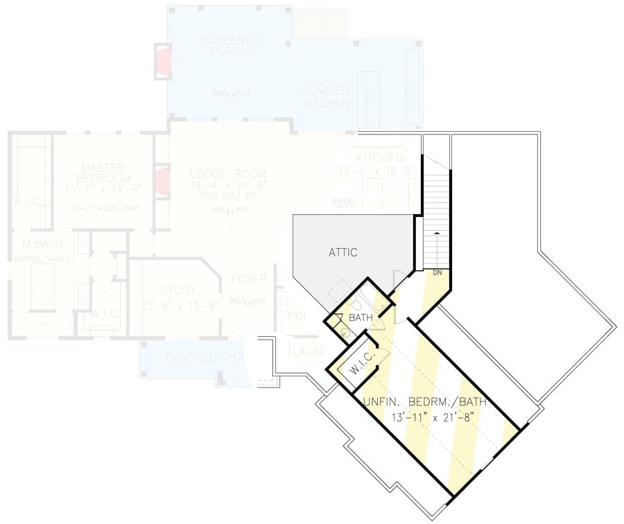 Floor Plan - Bonus Room