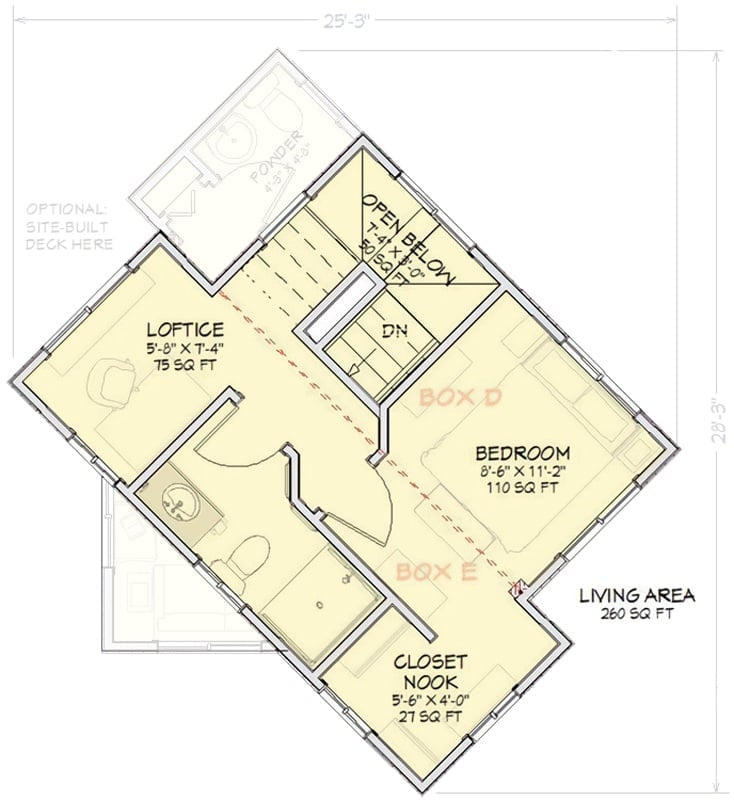 Floor Plan - Second Floor