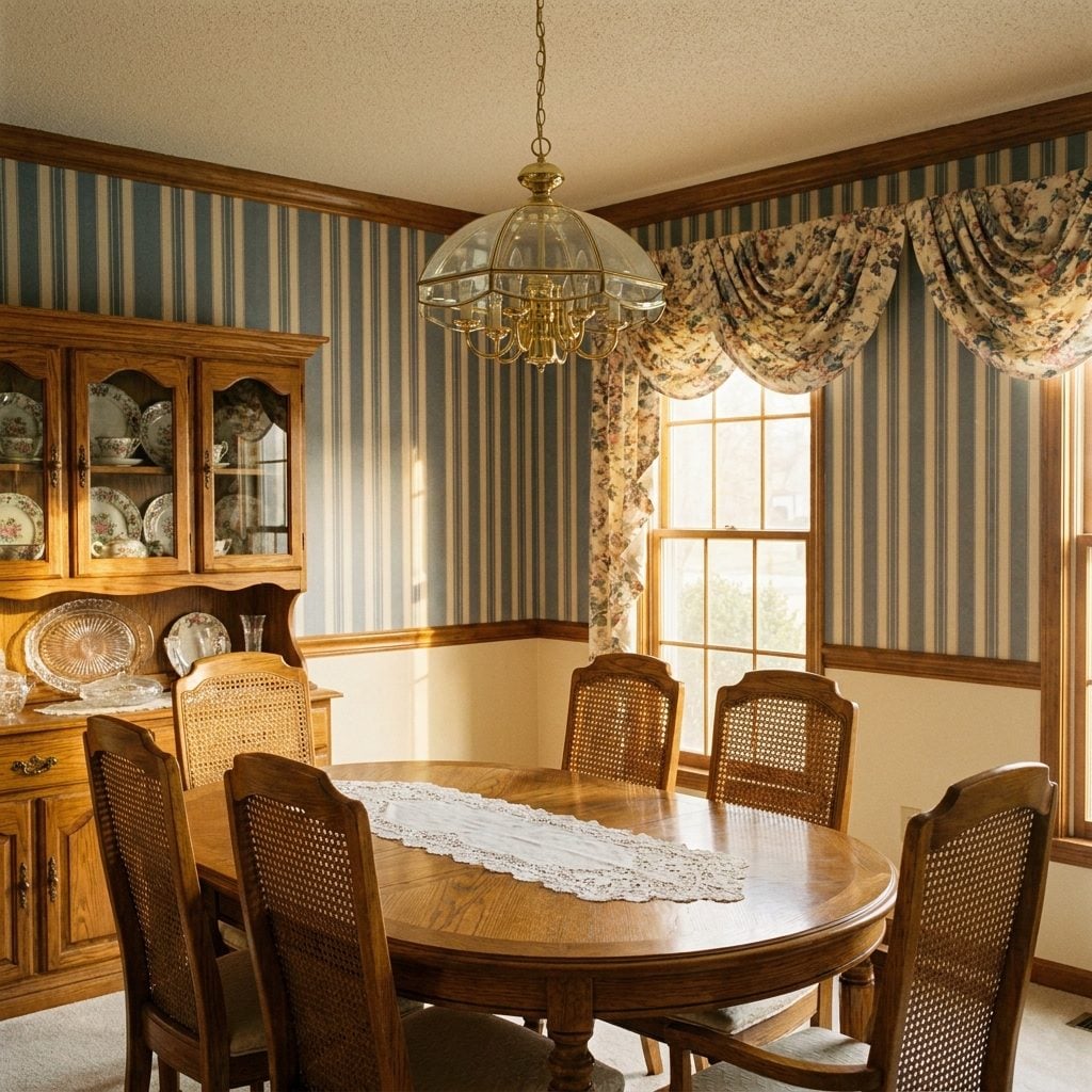 Chair Rails Around Dining Rooms