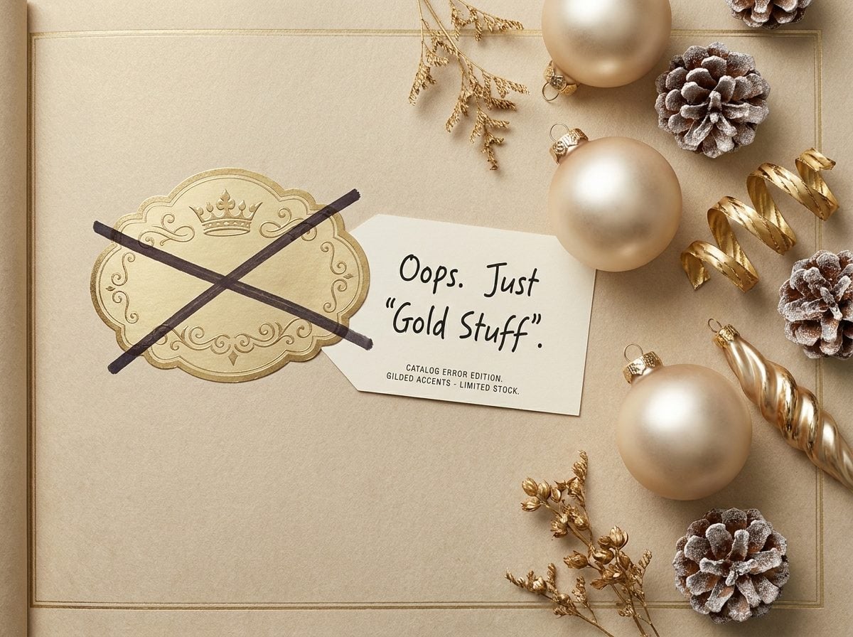 “Champagne Christmas” Sounds More Buyable Than “Use Whatever Ornaments You Already Own”