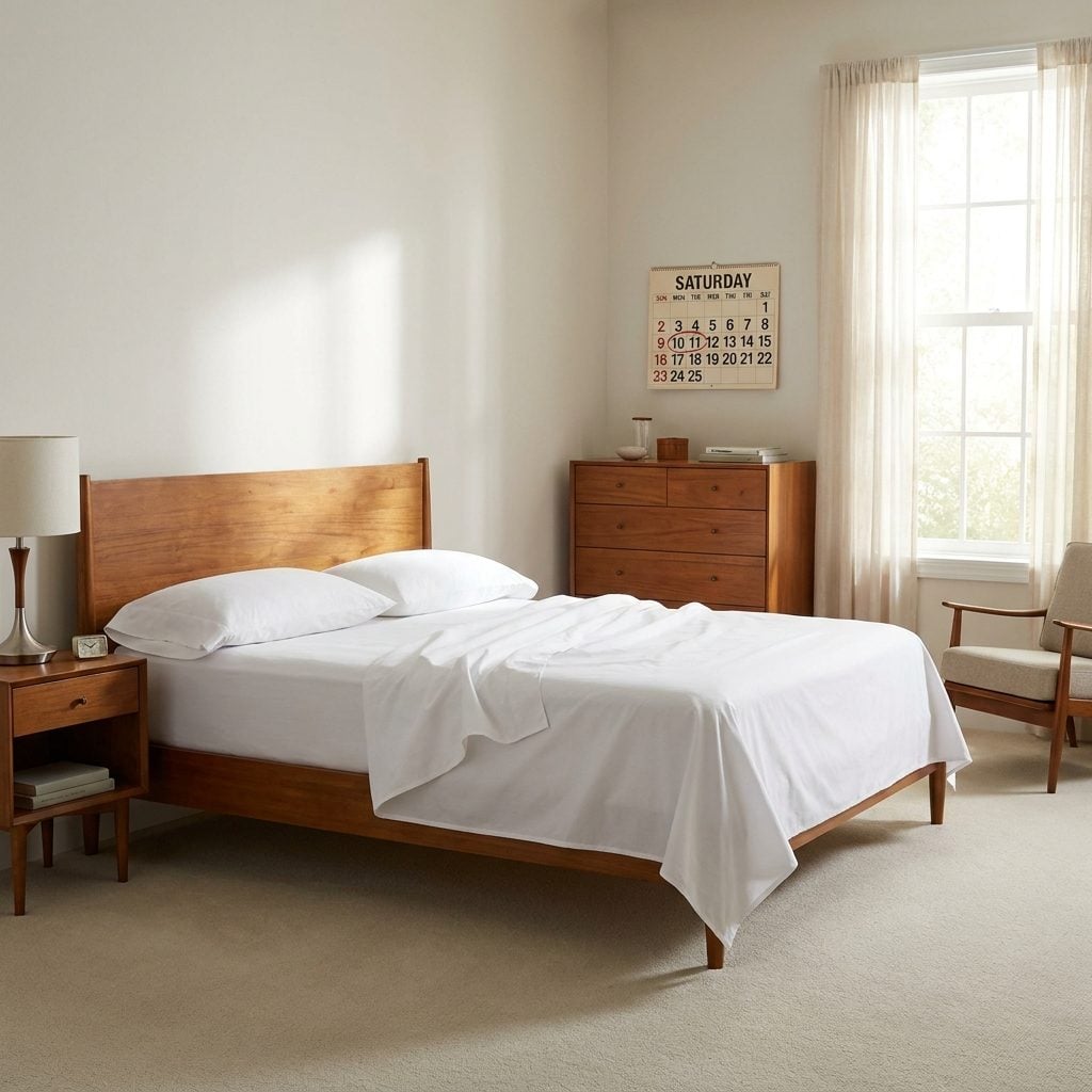 Change the Bed Linens on the Same Day Every Week