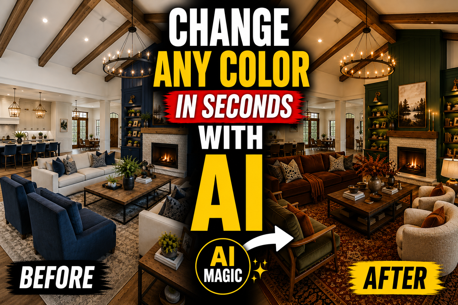Change ANY Color in Your Room in Seconds With AI