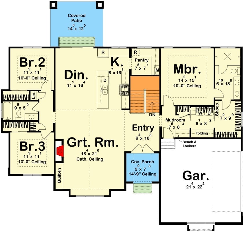 Floor Plan - Main Floor