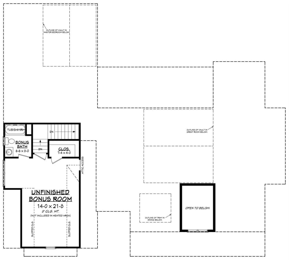 Floor Plan - Bonus Room