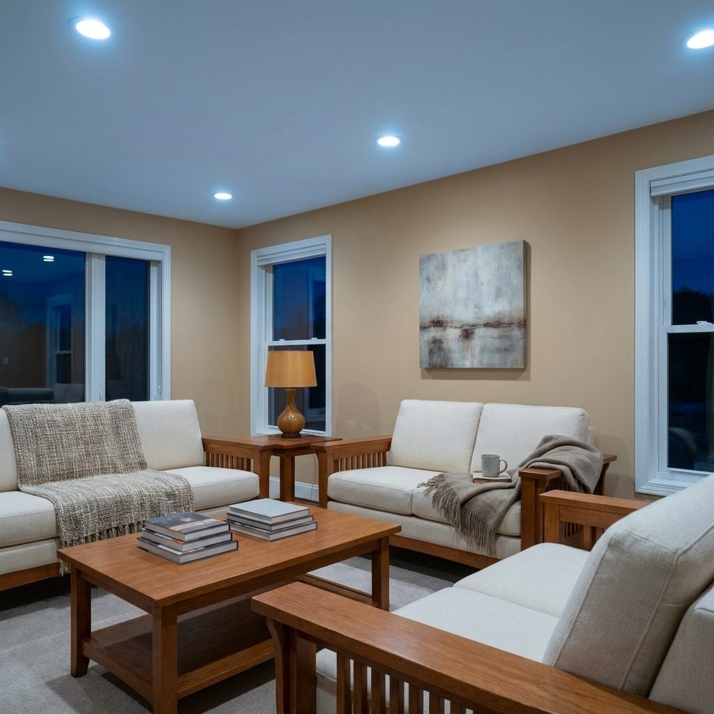 Choosing Stark Blue-White LED Lighting for Warm Living Spaces