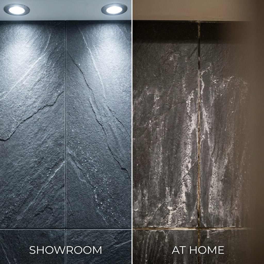 Choosing Tile Based on How It Looks in the Store, Not How It Cleans at Home