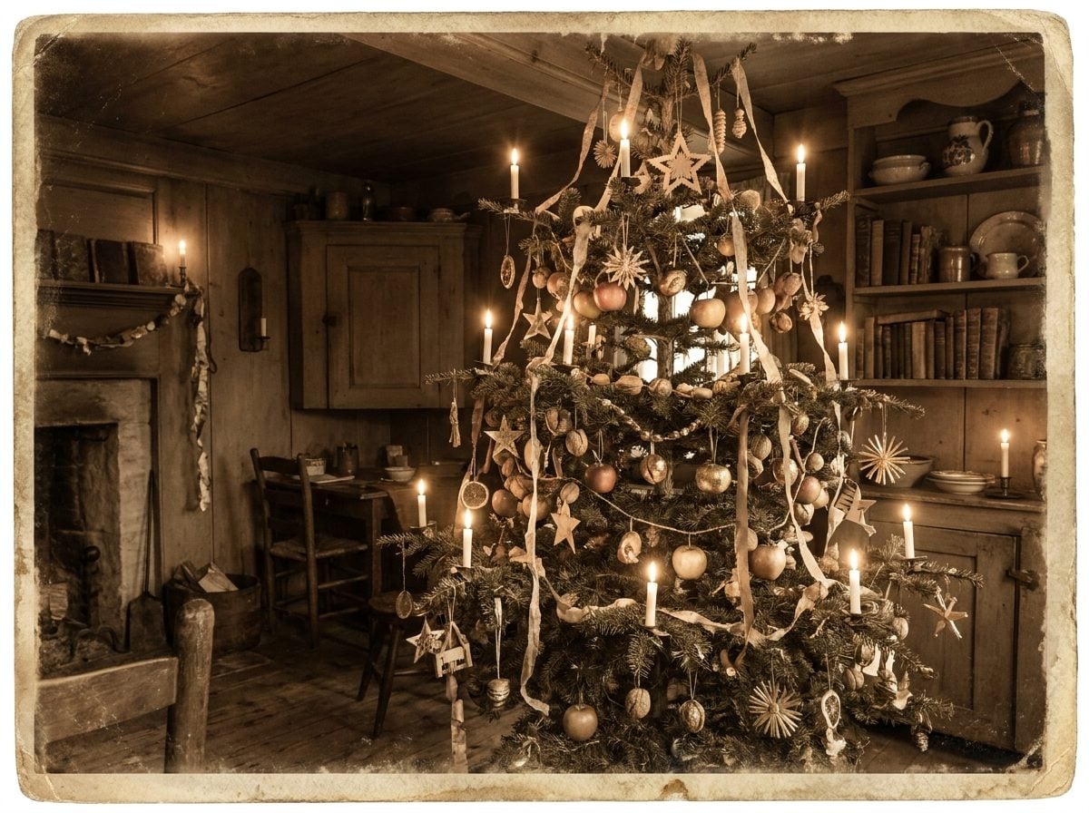 Christmas Trees Weren’t Traditionally Color-Coordinated in the First Place