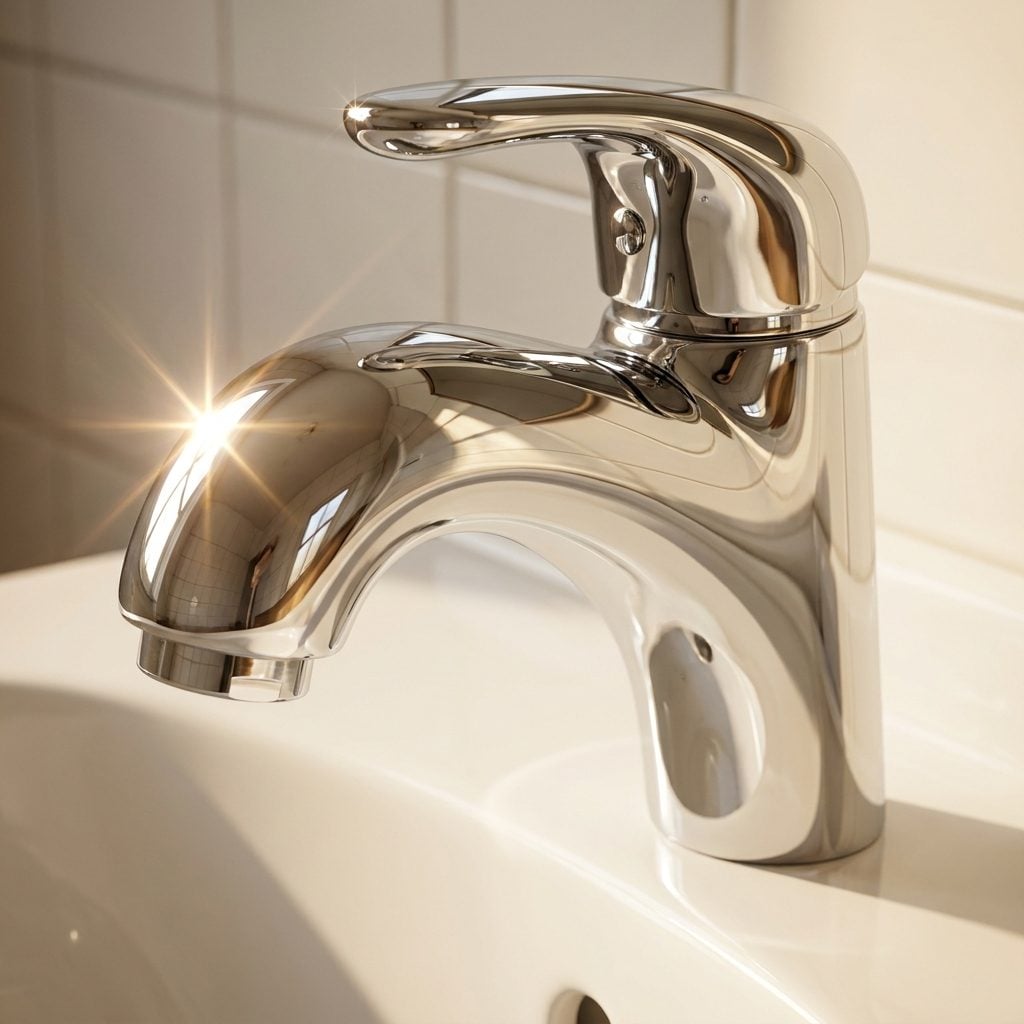 Chrome Fixtures Were Polished Until They Gleamed