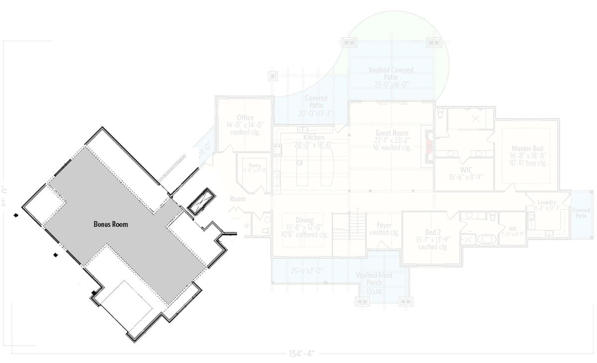 Floor Plan - Bonus Room