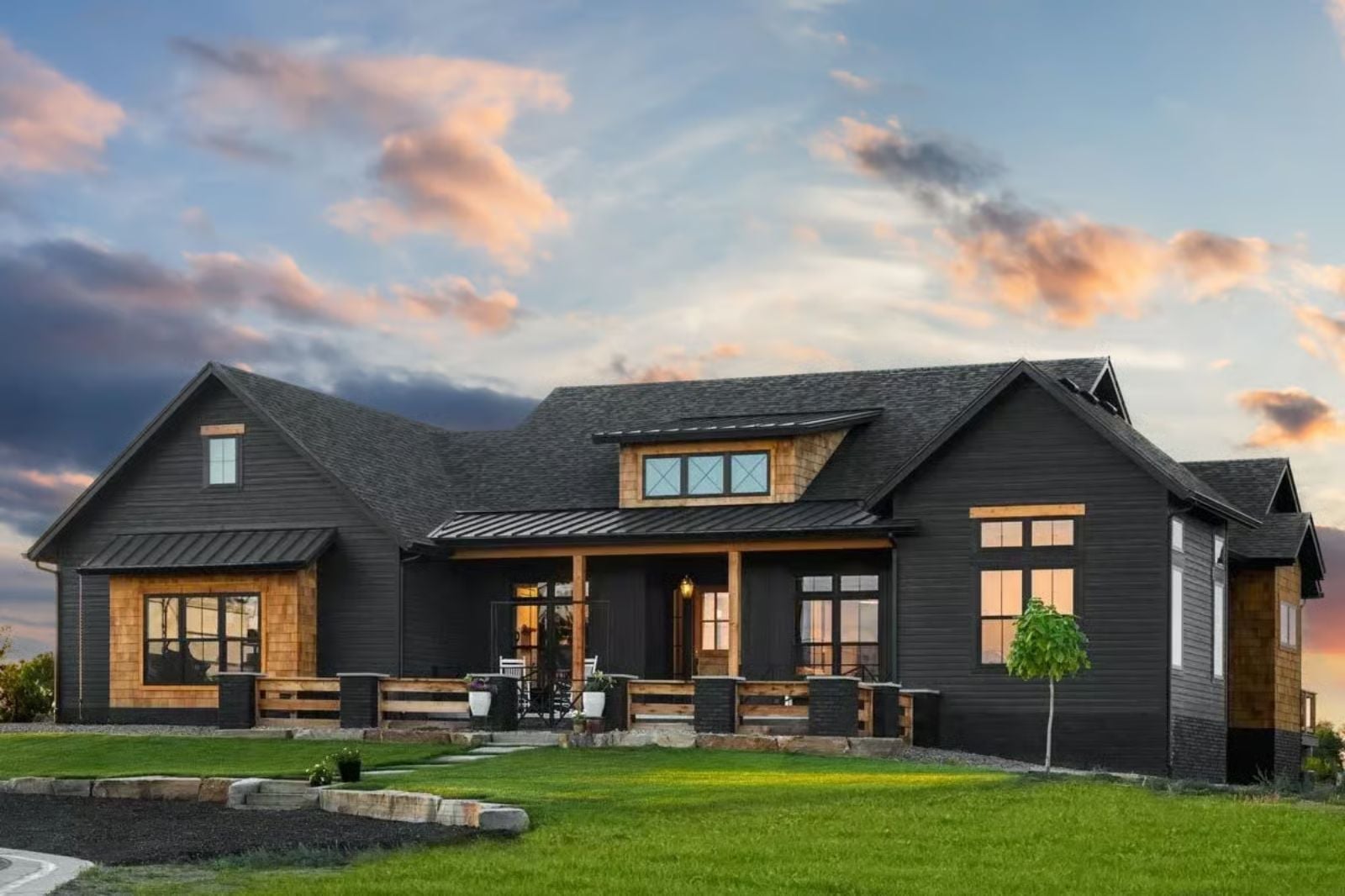Cindercrest 5-Bedroom Rustic Mountain Ranch with Covered Patio Designed for Families Who Believe in Big Tables, Long Dinners, and Loud Laughter (Floor Plan)