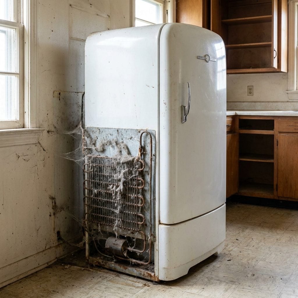 Cleaning Behind the Refrigerator and Range