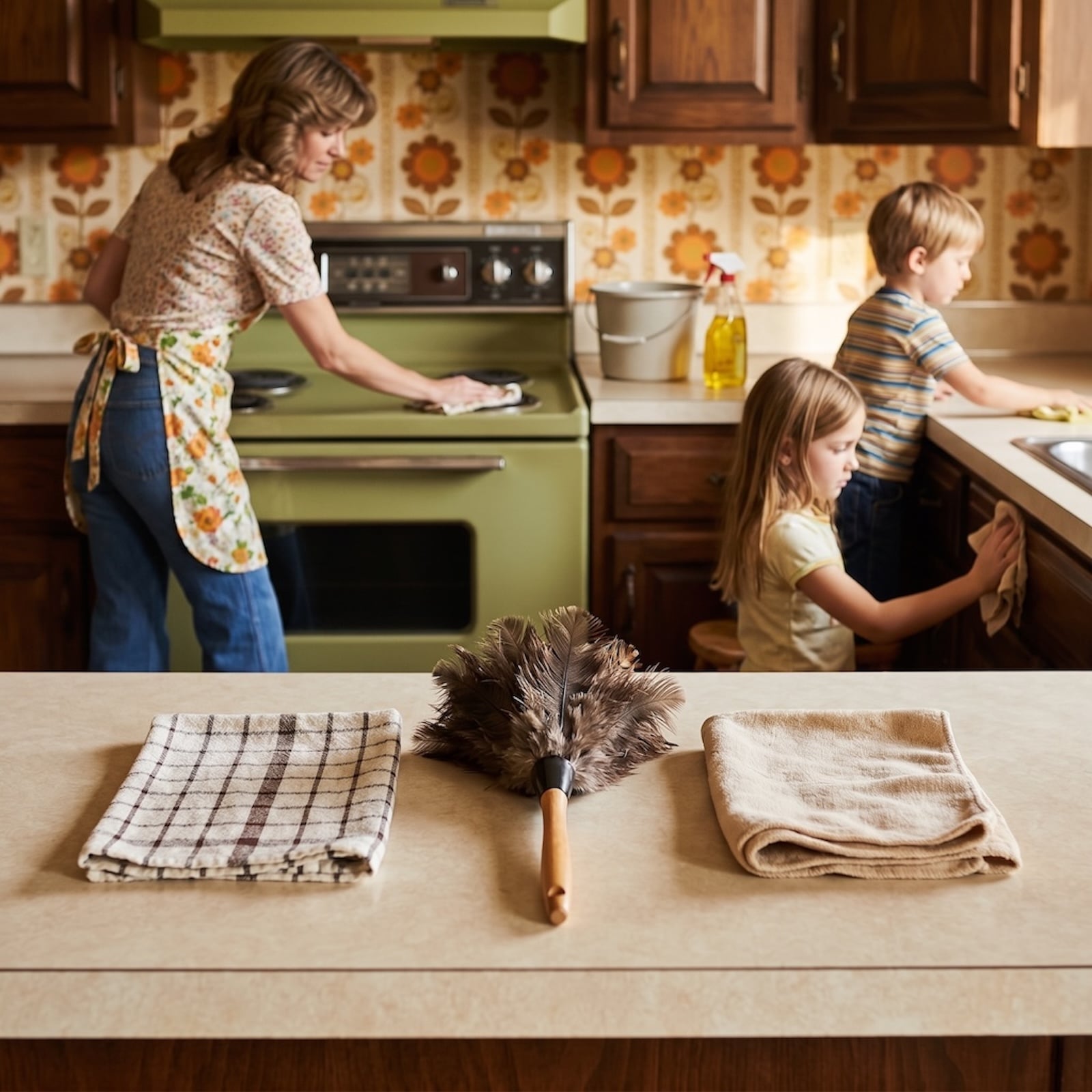 34 Signs You Were Raised in a 1970s Spotless-House Household, From Plastic Sofa Covers to Sunday Chores