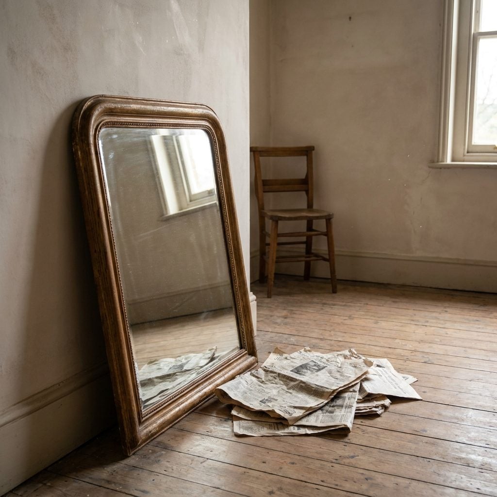 Cleaning Mirrors Until You Could See Your Reflection Twice