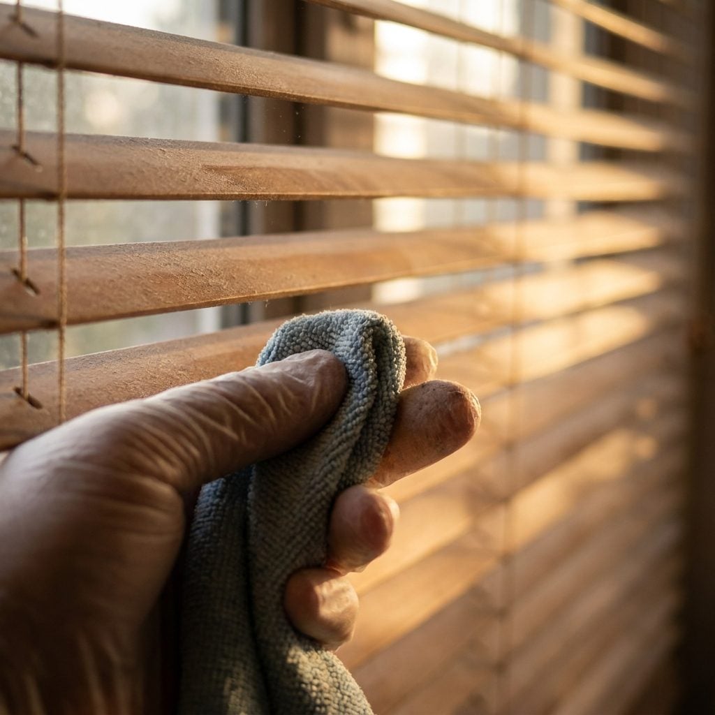 Cleaning Venetian Blinds Slat by Slat
