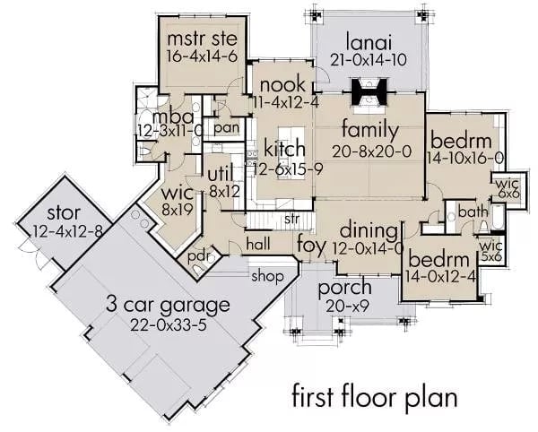 Floor Plan - Main Floor