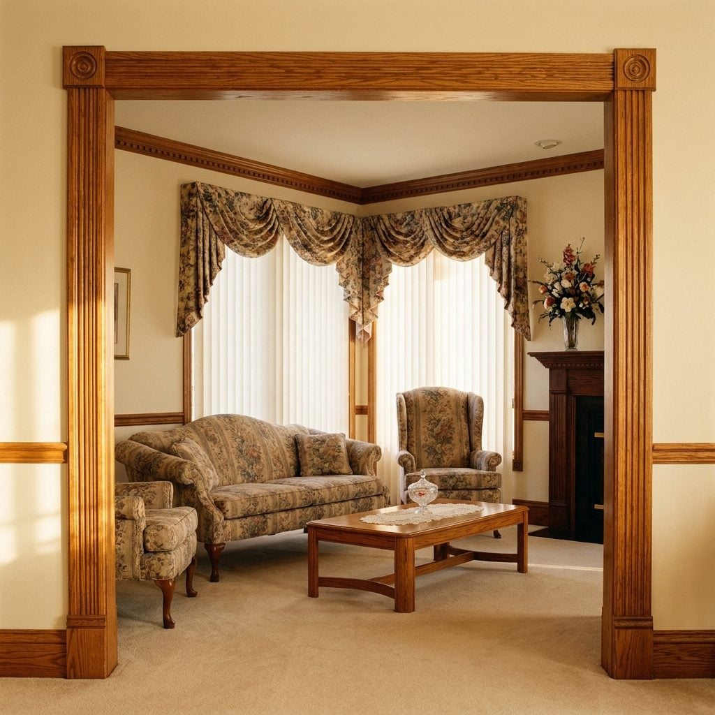 Colonial-Style Wood Trim and Moldings