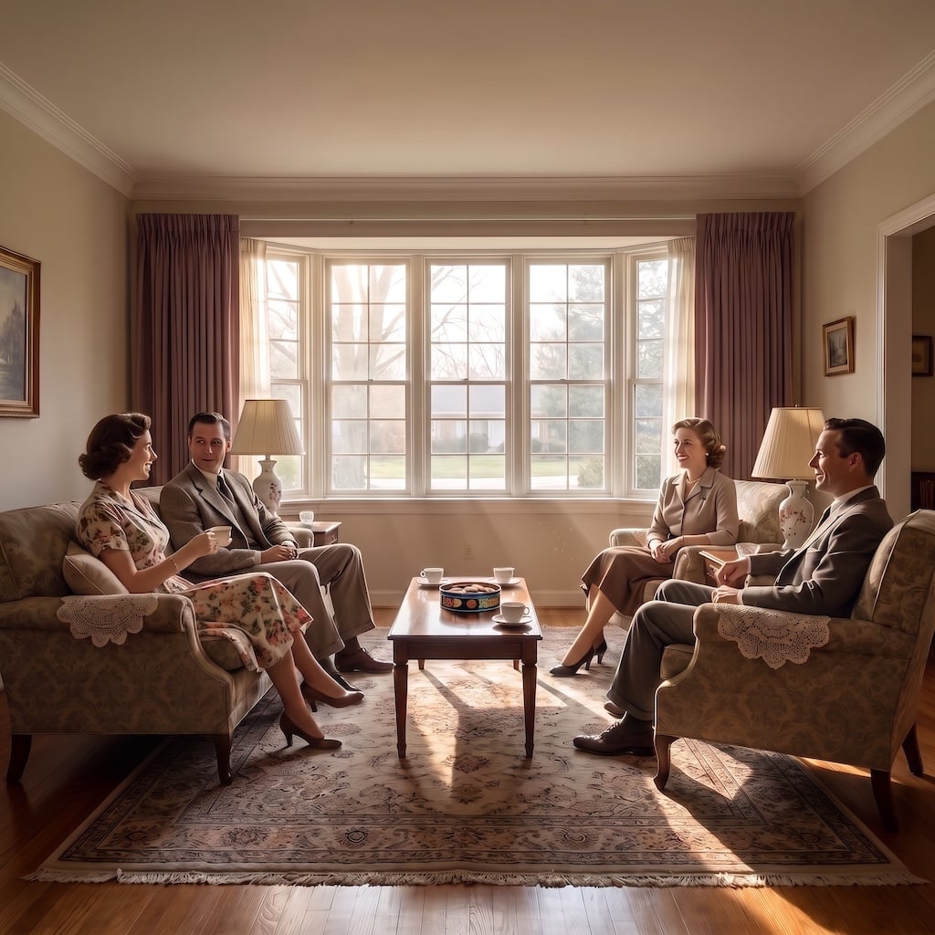 Keep the Formal Living Room Ready for Company at All Times